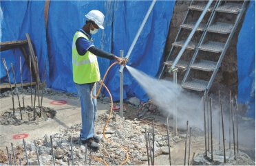 Construction water hose pipes in India